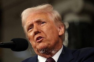 Tổng thống Mỹ Donald Trump. (Ảnh: IRNA/TTXVN)