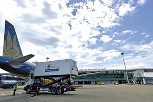 Một góc Cảng hàng không quốc tế Phú Quốc hiện hữu. 