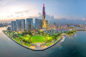 TP.HCM đang tiến gần hơn đến mục tiêu trở thành một trung tâm tài chính quốc tế năng động. Ảnh: Lê Hoàng Mến 