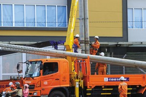 Đảm bảo cung ứng điện phục vụ phát triển kinh tế - xã hội và đời sống sinh hoạt của nhân dân. Ảnh: Đức Thanh 