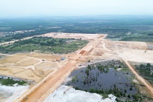 Dự án Khu công nghiệp Quảng Trị sẽ tiếp tục được đầu tư mở rộng trong thời gian tới. Ảnh: Ngọc Tân