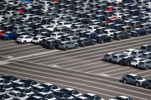 Nhật Bản chiếm khoảng 16% lượng ô tô nhập khẩu vào Mỹ. Ảnh: AFP