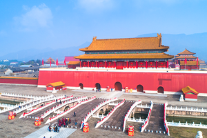 Phim trường Hoành Điếm (Trung Quốc) là điểm đến thu hút hàng triệu du khách (Ảnh:hengdianworld)