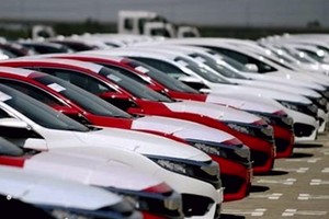 Trong tháng 4/2025 đã có 18.714 ô tô nguyên chiếc các loại nhập khẩu. Ảnh minh họa