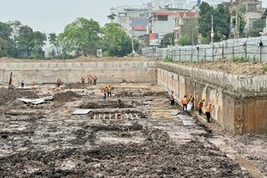 Các dự án nhà ở xã hội đang được gấp rút xây dựng. Ảnh: Thanh Vũ