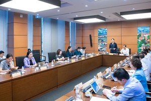 Phiên thảo luận tổ về dự án Luật Sửa đổi, bổ sung một số điều của Bộ luật Hình sự ngày 20/5. 