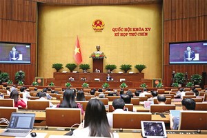 Phiên thảo luận Dự thảo Luật sửa đổi, bổ sung một số điều của Luật Quy hoạch tại nghị trường Quốc hội 