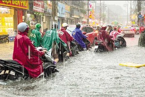 TP.HCM cần có chính sách đột phá để khuyến khích các nguồn lực bên ngoài tham gia thực hiện dự án chống ngập. 