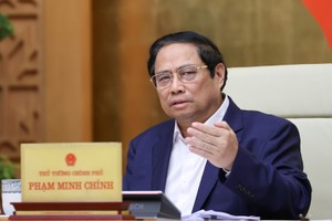 Thủ tướng Phạm Minh Chính làm Trưởng ban Ban Chỉ đạo quốc gia triển khai Nghị quyết số 68. Ảnh: VGP 