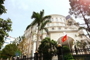 Trụ sở Bộ Tài chính. Ảnh: Lê Tiên 