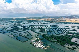 Dự án Khu đô thị 3 thuộc Khu đô thị phía Đông đầm Thị Nại. Ảnh: Dũng Nhân. 