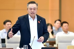 Chủ tịch UBND TP. Hà Nội Trần Sỹ Thanh.