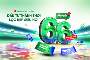 VPBankS tung ra combo chính sách margin 6,6%/năm, miễn phí giao dịch trọn đời và tặng điểm Loyalty.