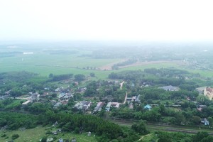 Khu vực xã Hải Chánh, huyện Hải Lăng, nơi dự án được cấp phép đầu tư.