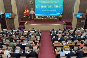 HĐND tỉnh Quảng Ngãi Khoá XIII, nhiệm kỳ 2021 - 2026 tổ chức kỳ họp lần thứ nhất.