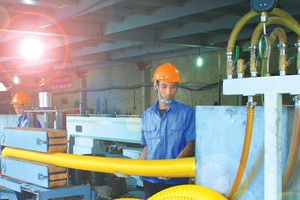 Các hiệp định thương mại tự do mà Việt Nam đã ký kết mở ra cơ hội cho doanh nghiệp trong nước tham gia đấu thầu để xuất khẩu hàng hóa, dịch vụ ra thị trường quốc tế. Ảnh: Lê Tiên