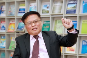 TS. Nguyễn Đình Cung, nguyên Viện trưởng Viện Nghiên cứu quản lý kinh tế Trung ương, nay là Viện Nghiên cứu chính sách và chiến lược (CIEM) . Ảnh: Chí Cường 