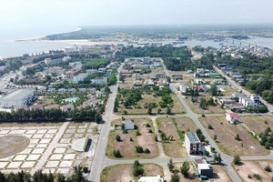 Khu kinh tế Đông Nam Quảng Trị là một trong những không gian phát triển quan trọng của tỉnh Quảng Trị hiện nay. Ảnh: Ngọc Tân