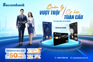 Sacombank (STB) đồng hành cùng doanh nghiệp dẫn đầu xu thế thanh toán không tiền mặt 