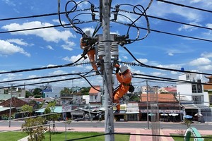 Sửa chữa lưới điện ngày hè 2025. 