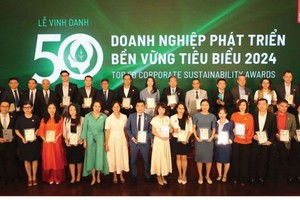 Năm 2024, Nam Long góp mặt trong Top 50 Doanh nghiệp phát triển bền vững tiêu biểu
