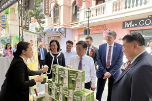 Hội chợ các sản phẩm OCOP xuất khẩu năm 2024.