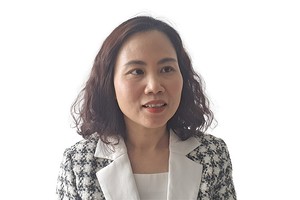 Bà Phí Hương Nga, Trưởng ban Ban Thống kê công nghiệp và xây dựng (Cục Thống kê, Bộ Tài chính) 