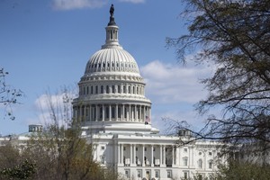 Tòa nhà Quốc hội Mỹ tại Washington, D.C. Ảnh: THX/TTXVN