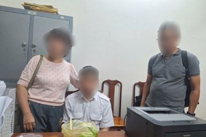 Nam sinh viên tên N.K.N bị "bắt cóc online" được Công an TP.HCM giải cứu 