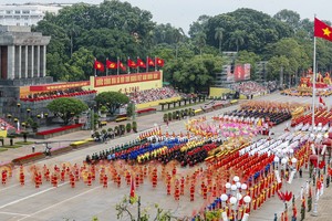 Toàn cảnh lễ diễu binh, diễu hành Kỷ niệm 80 năm Cách mạng tháng Tám và Quốc khánh 2/9