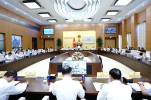 Toàn cảnh phiên họp. Ảnh Quochoi.vn.