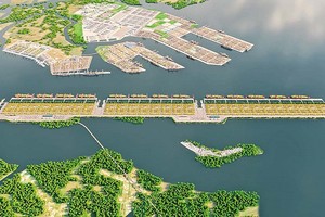 Dự án cảng trung chuyển quốc tế Cần Giờ đang gặp vướng mắc liên quan đến quy định giải ngân vốn đầu tư. 