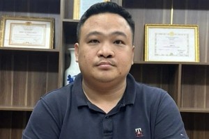 Đối tượng cầm đầu đường dây là Trần Quang Đạo, bị khởi tố 2 tội danh. Ảnh: Bộ Công an