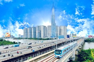 Dự án tuyến Metro số 1 tại TPHCM.