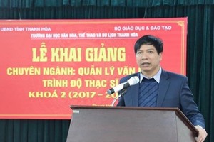 Ông Trần Văn Thức, nguyên Giám đốc Sở Giáo dục và Đào tạo Thanh Hóa.