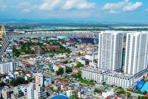 Khu nhà ở xã hội 384 Lê Thánh Tông, phường Ngô Quyền. Ảnh: Trung Kiên