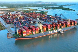 Cảng Gemalink, một cảng chiến lược khu vực Cái Mép - Thị Vải.