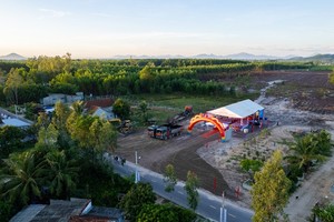 Dự án Cụm công nghiệp Cát Hiệp do Công ty TNHH Sunley Việt Nam làm chủ đầu tư được khởi công vào ngày 19/8/2025. 