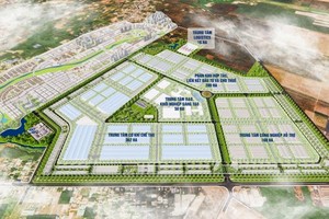 Phối cảnh Khu công nghiệp chuyên ngành cơ khí tại Bình Dương