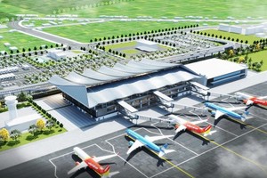 Mời thầu gói 1.542 tỷ đồng xây lắp ga hành khách T2 sân bay Đồng Hới