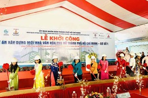 Khởi công xây mới Nhà Văn hóa Phụ nữ TP.HCM 