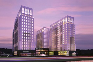 Phối cảnh dự án Chung cư cao cấp Aroma của Becamex IJC