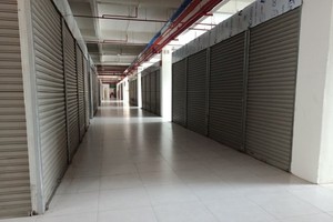 Bên trong Dự án Chợ Đầm Nha Trang thời điểm mới vừa xây dựng. Ảnh: Linh Đan 