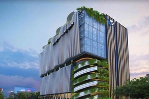 Phối cảnh Dự án xây mới nhà văn hóa Phụ nữ TP.HCM vừa được khởi công hôm 3/10.