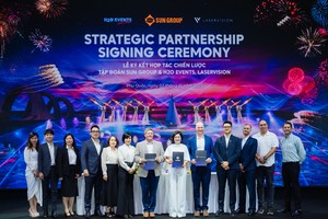 Sun Group chính thức ký hợp tác chiến lược với H2O Events và LaserVision