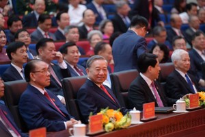 Tổng Bí thư Tô Lâm dự và phát biểu chỉ đạo tại phiên khai mạc Đại hội Đảng bộ TP.HCM lần thứ nhất, nhiệm kỳ 2025 - 2030. Ảnh: BTC