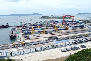 Khu kinh tế Vân Phong, tỉnh Khánh Hòa. Ảnh: Linh Đan 