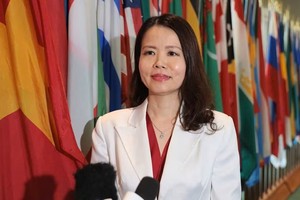 Thứ trưởng Ngoại giao Nguyễn Minh Hằng. 