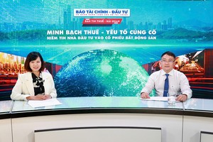 Minh bạch thuế - yếu tố củng cố niềm tin nhà đầu tư vào cổ phiếu bất động sản 