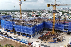 Khải Hoàn Prime ghi nhận tiến độ xây dựng tích cực